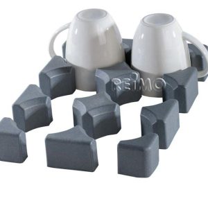 Purvario glass/cup holder low for 6 glasses, cups, etc.