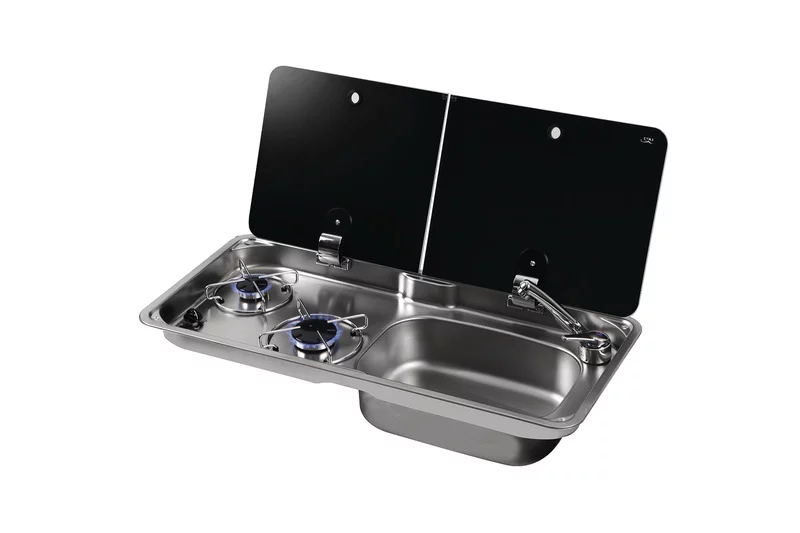 65 Litre Fridge & Sink Cooker Combination - Image 2