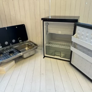 65 Litre Fridge & Sink Cooker Combination