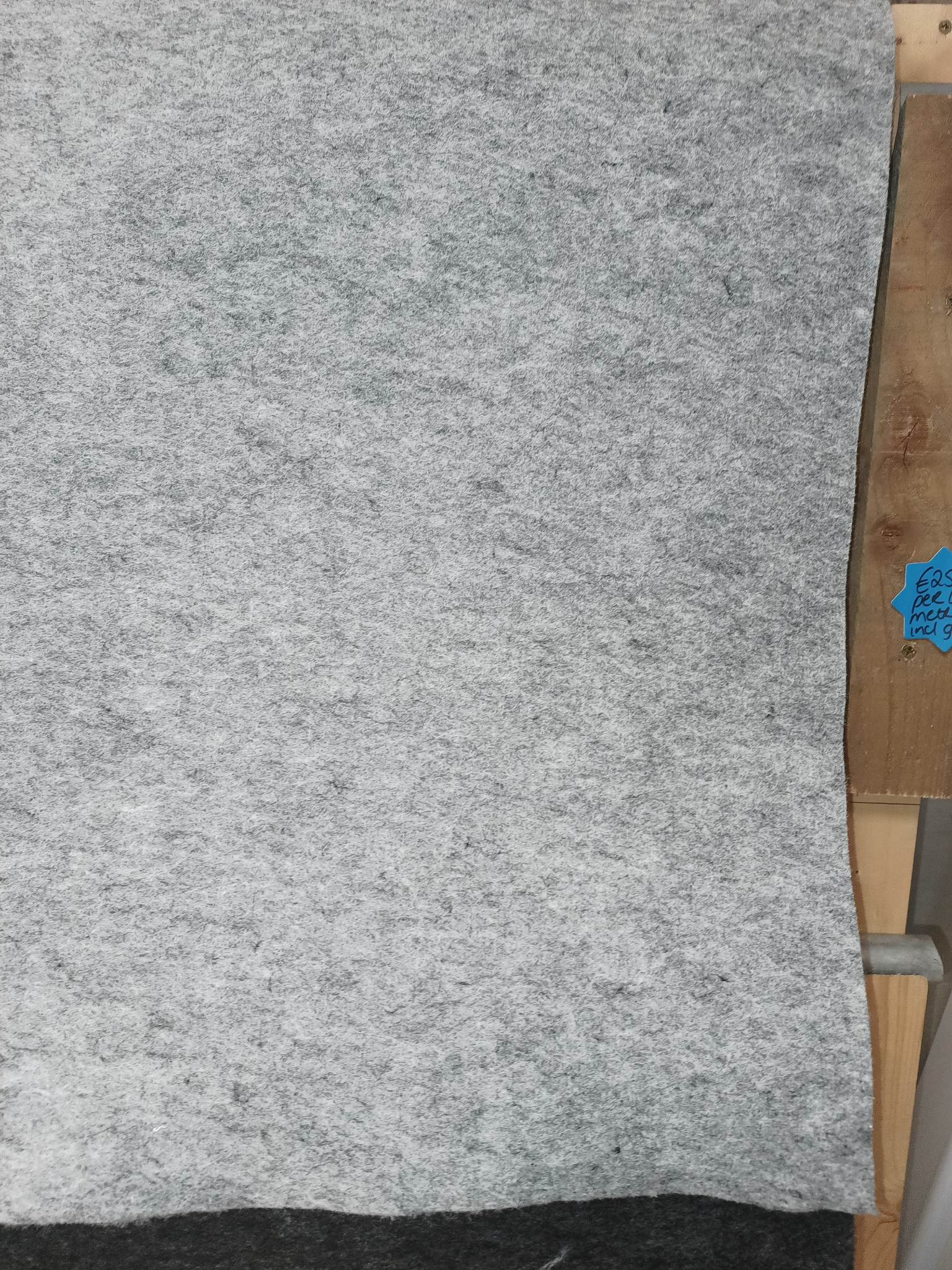 4 WAY STRETCH CARPET SMOKE GREY - Image 2