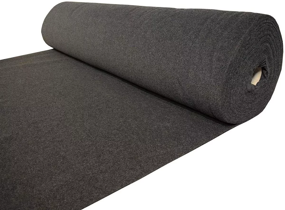 4 WAY STRETCH CARPET ANTHRACITE GREY