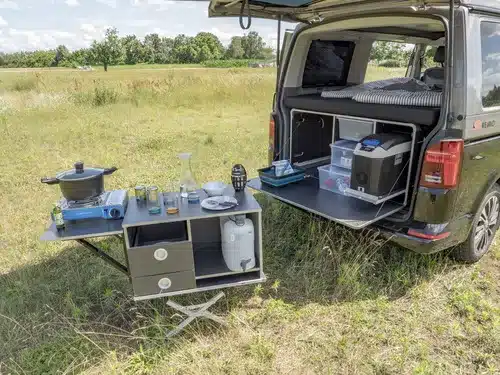 camper rear kitchen