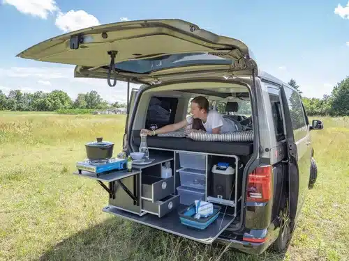 camper rear kitchen