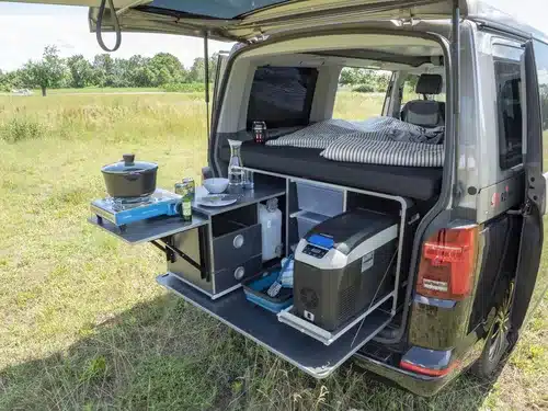 camper rear kitchen