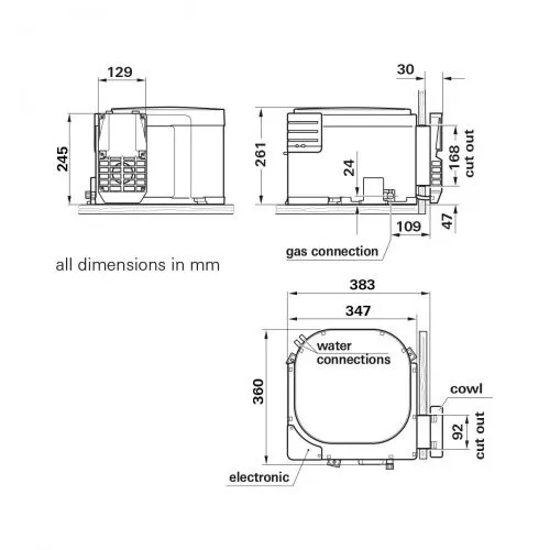 Truma Ultrastore Rapide Boiler JG Fittings - Image 3