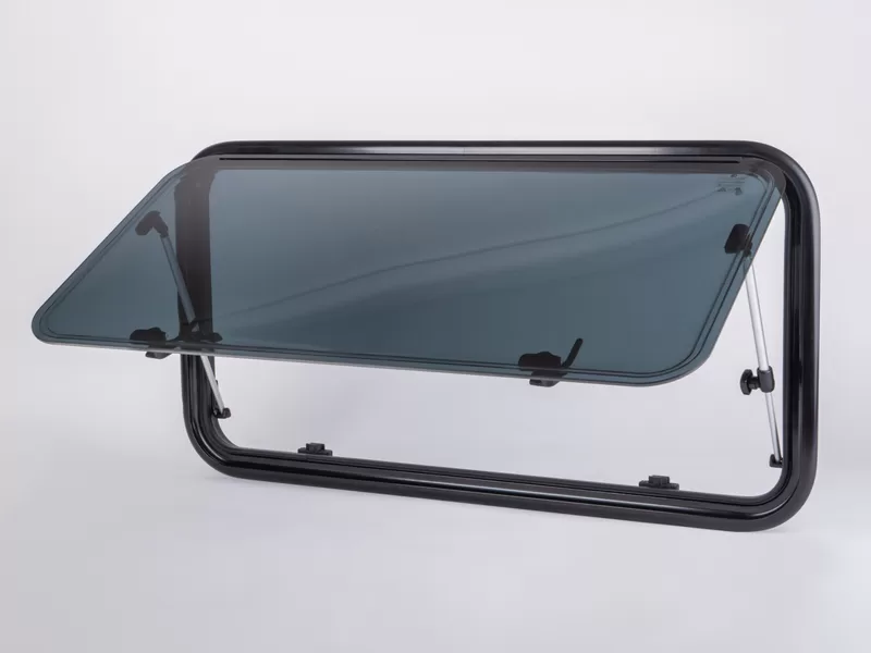 Polyvision Curved - Hinged window for curved exterior surface, 818x315 - Image 2