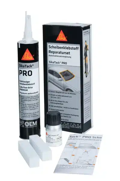 SikaDrive - quick set glue for glass