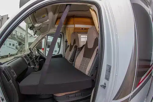 CampSleep bed right-hand drive for Fiat Ducato, MB Sprinter