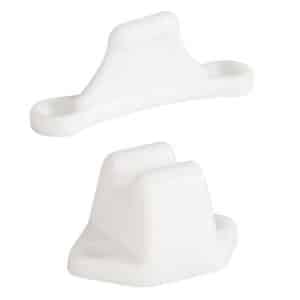 Door stay hinge white SB