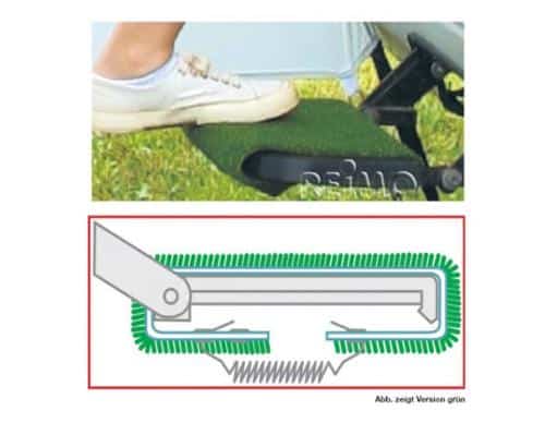 Fiamma Doormat for treads, colour: black