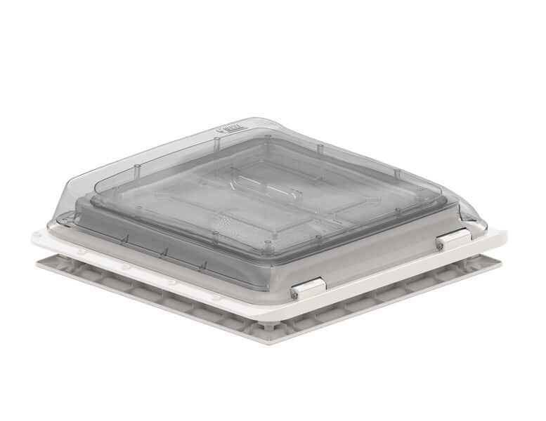 Fiamma Aerodynamic Roof Hood 40 x 40 cm - Crystal - Image 4