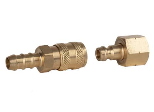 Plug-in coupling 30 mbar - 1 x male, 1 x female connections
