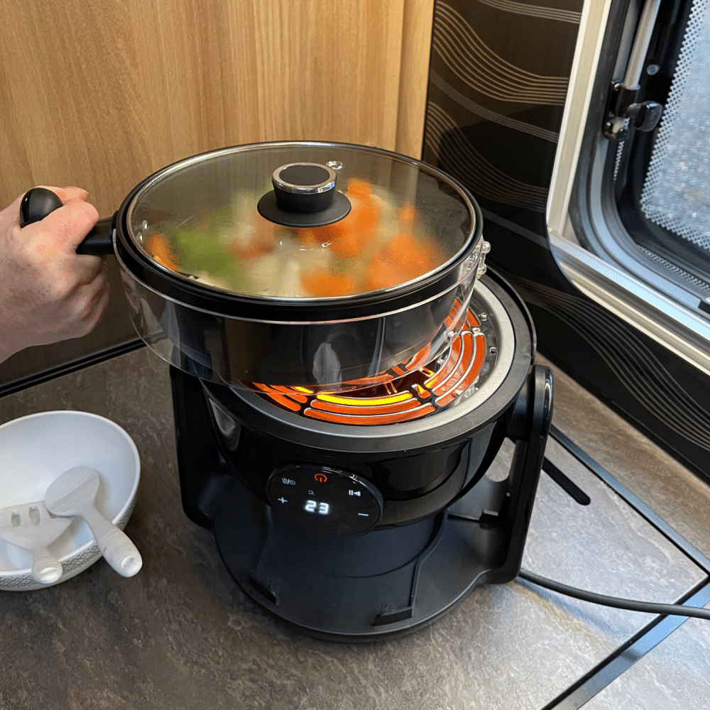 Digital Air Fryer 800W - BLACK - Image 4