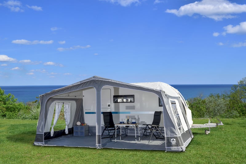 PALERMO caravan awning size 12 - with a circumference of (926-950cm)