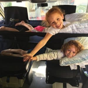 Patented Cabbunk® Twin - Double Bed System - 3X seat all vehicles