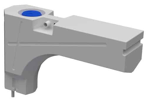 Fresh water tank 95 L - For Fiat Ducato from 2006 onwards and similar models - With drain spout - Image 2
