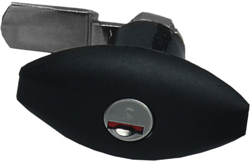 PushLock oval black without cylinder and key