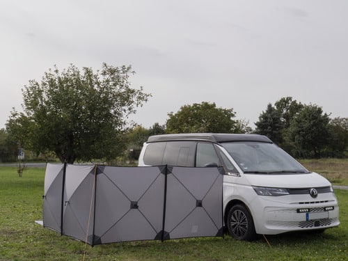 Smögen windbreak - 500 x 125 cm - Grey - Image 4